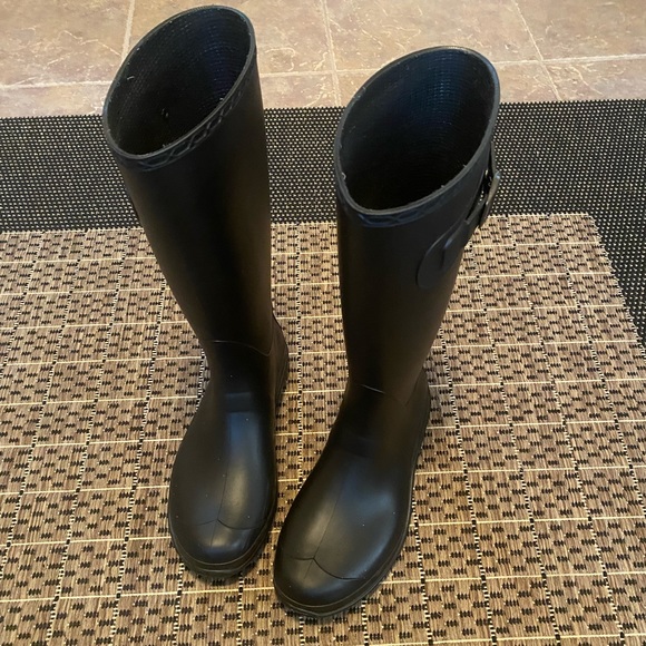 Kamik Rain boots women’s black size 9 - LIKE NEW - Picture 3 of 5